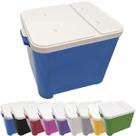 Container Porta Ração Canister Plástico com Tampa Protege Conserva Furacão Pet 15 Kg