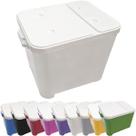 Container Porta Ração Canister Plástico com Tampa Protege Conserva Furacão Pet 15 Kg