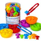 Contando Brinquedos Pairez Toys Contadores Rainbow Koala com taças