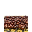 Contas de Madeira Premium 14mm - Aprox 150 peças - Montagem de Bijuterias e Confecção de Artesanato