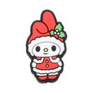 Contas De Silicone De Personagens Sanrio 6 Peças Tema Natalino Para DIY Corrente De Chupeta Colar