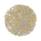 Contas Espaçadoras Floco De Neve Em Ouro Rosê E Prata 6MM, 200 Peças Para Fabricação De Joias DIY Contas Espaçadoras Floco De Neve Em Ouro Rosê E Prata 6MM, 200 Peças Para Fabricação De Joias DIY