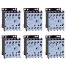 Contator Mini Weg 1NA 7A 220V Cw07 Tripolar 50Hz 6 peças
