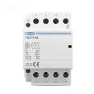 Contator Modular Doméstico TOMZN TOCT1-63 4P 63A AC 110V 220V 4NA 2NA2NF Trilho DIN 4NF