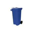 Conteiner Lixeira Plastica 120l Contentor Com Rodas Jsn