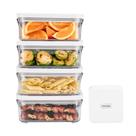 Contenedor de Almacenamiento de Alimentos VAKUEN Premium 0.8L Juego de 5 piezas con Sellador al Vacío