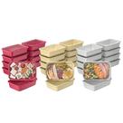 Contenedores para Almacenamiento de Alimentos Bentgo Prep Juego de 60 Piezas de 4 Tazas para Fiestas