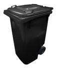 Contentor Plástico 120l Com Tampa C120p Lixeira Gari Jsn Contentor Plástico 120l Com Tampa C120p Lixeira Gari Jsn