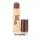 Contorno Stick Choco Fun Fenzza Cheirinho de Chocolate - Textura Cremosa e Fácil de Esfumar Contorno Stick:70% CACAU