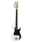 Contra Baixo Strinberg 4 Cordas PBS20 WH Branco PBS-20