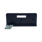Contra Fechadura Alvenaria AL3206 Kit 2 Unidades Preto