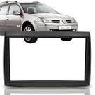 contra frente moldura para multimidia dvd e mp5 pra carro automotivo 7 polegadas 2 din megane grand tour 2006 2007 2008 2009 210 2011 20012 2013 prata