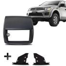 contra frente moldura para multimidia dvd e mp5 pra carro mitsubishi triton L200 7 polegadas 2 din dakar 2006 2007 2008 2009 2010 2011 2012 2013 contra frente moldura para multimidia dvd e mp5 pra carro mitsubishi triton L200 7 polegadas 2 din dakar 2006 2007 2008 2009 2010 2011 2012 2013
