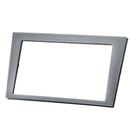 Contra Frente Plastica Permak Corsa Montana Meriva 2 DIN Cinza 89/M3