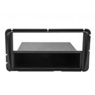 Contra Frente Plastica Permak Toyota Etios 2 DIN Preta