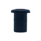 Contra Trinco Capuchinho AL1038 Com Furo 10mm Preto