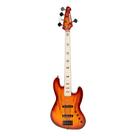 Contrabaixo Ativo 5 Cordas Jazz Bass Waldman GJJF455A SPSB Sunburst