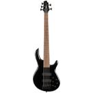 Contrabaixo cort eletrico 5 cordas c5 deluxe black