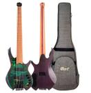 Contrabaixo elétrico 5 cordas cort space5 sdg w/ bag