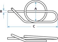 Contrapino Rue Ring Kit 27 Pç - S-8(5PÇ), S-14(5Pçs), S-24(5Pçs), S-30(5Pçs), S-36(5Pç), S-42(2Pçs)