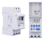 Controlador Carga 220V - Timer 30A DIN Rail