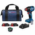 Controlador/chave de impacto Bosch GDX18V-1860CB25 18V com baterias Controlador/chave de impacto Bosch GDX18V-1860CB25 18V com baterias