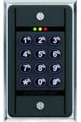 Controlador de Acesso Seco-Larm SK-B111-PQ com Teclado Bluetooth Controlador de Acesso Seco-Larm SK-B111-PQ com Teclado Bluetooth