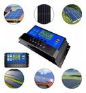 Controlador De Carga Painel Solar 30a 12v e 24v 2 Usb