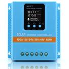 Controlador de Carga Solar ELUSH 100A MPPT 12-48V com Duas Portas USB Controlador de Carga Solar ELUSH 100A MPPT 12-48V com Duas Portas USB