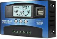 Controlador de Carga Solar MPPT Depvko 100A 12V/24V con Pantalla LCD