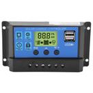 Controlador de carga solar Walfront PWM 12V/24V 10/20/30A