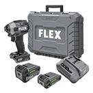Controlador de impacto sem fio FLEX FX1371A-2B 24V 2,5 Ah, 5,0 Ah Controlador de impacto sem fio FLEX FX1371A-2B 24V 2,5 Ah, 5,0 Ah