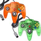 Controlador de jogo com fio miadore 64 para console N64 (pacote com 2)