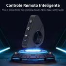Controlador De Mídia Bluetooth Para Guidão De Motocicleta, Controle Remoto Sem Fio Para Smartphone