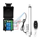 Controlador De Motor Atuador RF 12V 24V 433Mhz 2 Canais Com Receptor E Transmissor Para Fechadura De