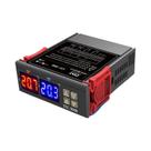 Controlador De Temperatura Digital Duplo STC-3008 DC12V/24V AC110-220V Termostato Para Aquecedor E