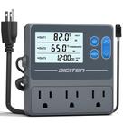 Controlador de Temperatura e Umidade Digiten THT103 para Répteis