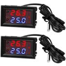Controlador de temperatura Weewooday 12V programável -50 a 110C