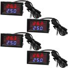 Controlador de temperatura Weewooday DC 12V programável -50 a 110C