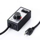 Controlador de velocidade CDMALL AC Motor 120V 15A para ventiladores hidropônicos