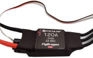 Controlador de Velocidade Flycolor 120A ESC - 3-6S com BEC 5A