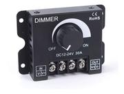 Controlador Dimmer para Fita de LED 12V 24V 30A com Ajuste de Brilho