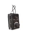 Controlador Dimmer Rotativo p Oscilante 400w Bivolt c/ Caixa Externa Preta