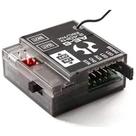 Controlador eletrônico de velocidade Axial AE-6 ESC Rx (frente e verso)