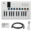 Controlador MIDI de teclado e teclado Arturia miniLab 3 White