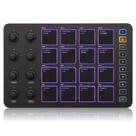 Controlador MIDI M-WAVE Sem Fio - Bluetooth e USB - Preto