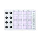 Controlador MIDI Sem Fio USB M-VAVE SMK-25 pro Com 25 Teclas, 8 Pads, 8 Botões, Retroiluminação RGB,