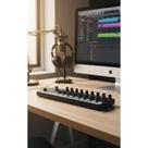 Controlador MIDI USB 9 Faders 9 Knobs 4 Cenas Mac Win
