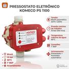 Controlador Pressostato De Pressão Komeco Ps1100 10bar Bivolt