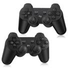 Controlador PS3 Wireless Yinjie, pacote com 2 cabos de carregamento